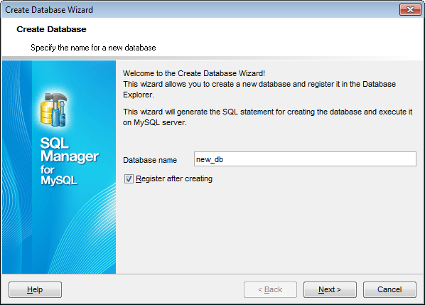 Online Documentation For Sql Manager For Mysql Sqlmanager